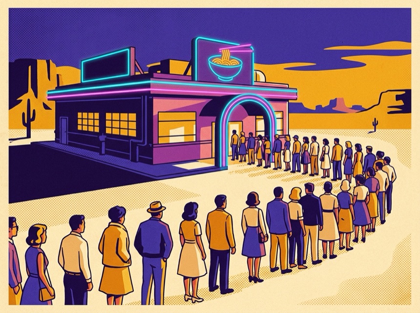 Monta & the noodle shops